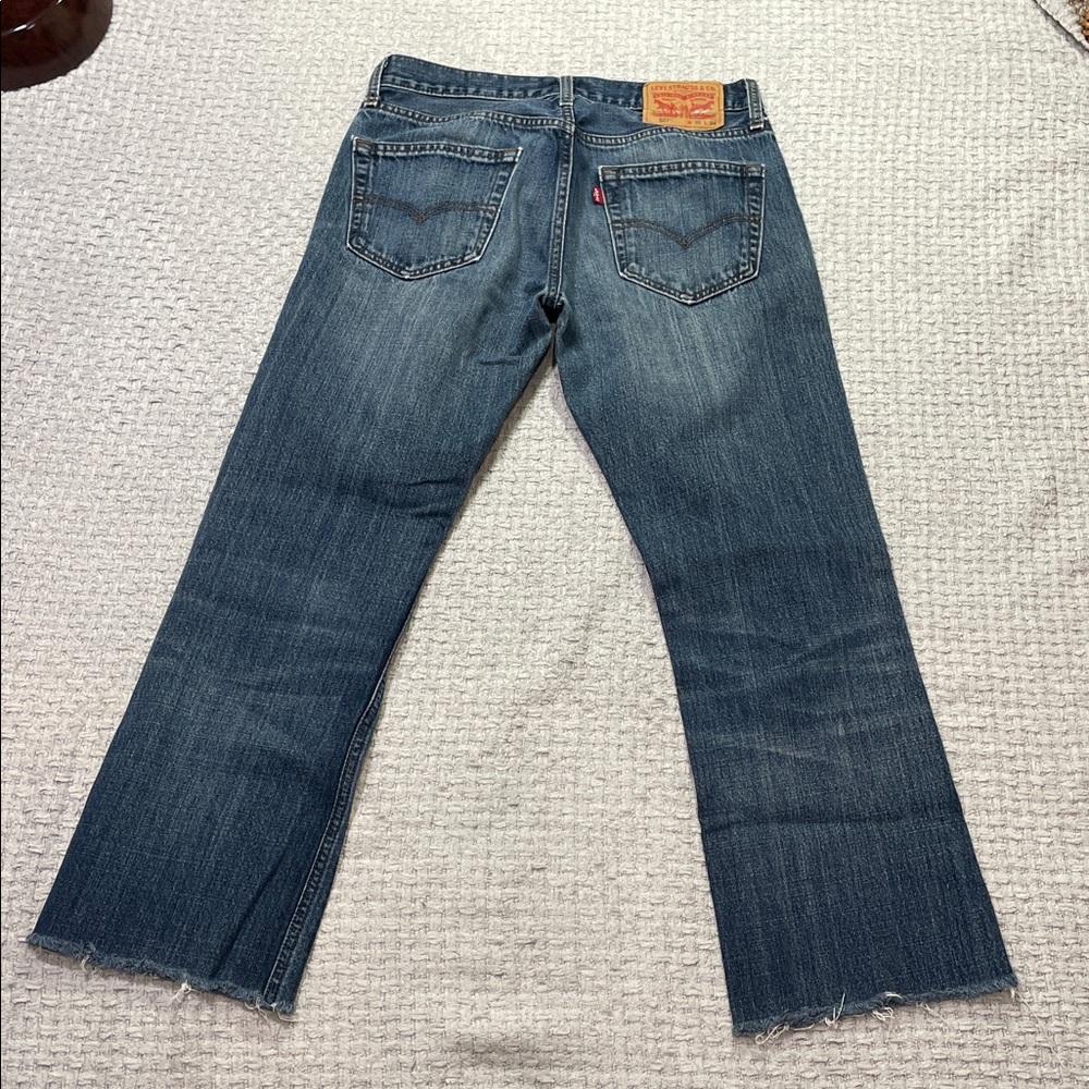 Vintage Levi’s 527 Cropped Jeans Size 30 - Picture 2 of 12